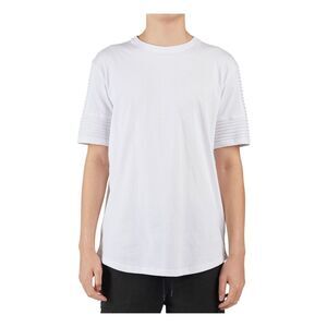 NANA JUDY Mens Maverick White Classic Fit T-Shirt M